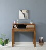 Atalanta Solid Wood Writing Table In Tubbaq Finish