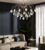 Atelier Smart LED Chandelier | Metal & Crystal Modern Ceiling Light | App Control & Voice Assist | 3 Color Modes Pendant Light for Living Room, Dining & Bedroom | 1 Year Warranty
