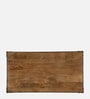 Atencio Metal Coffee Table In Natural Finish