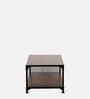 Atencio Metal Coffee Table In Natural Finish