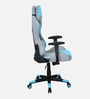 Athena Leatherette Gaming Chair  in Grey & Turquoise Colour