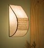 Athens Horizontal Stripes  Banana Fibre Wall Lamp