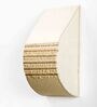 Athens Horizontal Stripes  Banana Fibre Wall Lamp