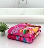 Disney Adventure Begins With Friends & Discover Your Dreams Princess Multicolor 350 GSM Cotton Kids Towels (Set Of 2)