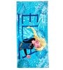 Disney Frozen Elsa Multicolor 350 GSM Cotton Kids Towels (Set Of 2)