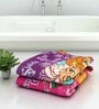 Disney Frozen Sisterly Love & Princess Multicolor 350 GSM Cotton Kids Towels (Set Of 2)