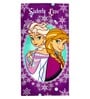 Disney Frozen Sisterly Love & Princess Multicolor 350 GSM Cotton Kids Towels (Set Of 2)