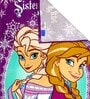 Disney Frozen Sisterly Love Elsa & Anna  Kids 350 GSM Bath Towel  (Set of 2)
