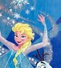 Disney Frozen Unleashthe Magic Elsa Multicolor 350 GSM Cotton Kids Towels (Set Of 2)