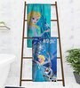 Disney Frozen Unleashthe Magic Elsa Multicolor 350 GSM Cotton Kids Towels (Set Of 2)