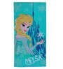 Disney Frozen Unleashthe Magic Elsa Multicolor 350 GSM Cotton Kids Towels (Set Of 2)