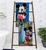 Disney Mickey Mouse Surf & Blue Mickey Mouse Multicolor 350 GSM Cotton Kids Towels (Set Of 2)