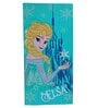 Disney Princess & Frozen Elsa Multicolor 350 GSM Cotton Kids Towels (Set Of 2)