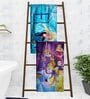 Disney Princess & Frozen Multicolor 350 GSM Cotton Kids Towels (Set Of 2)