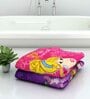 Disney Princess Multicolor 350 GSM Cotton Kids Towels (Set Of 2)