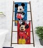 Disney Mickey Mouse Multicolor 350 GSM Cotton Kids Towels (Set Of 2)