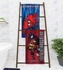 Marvel Avengers & Blue Spiderman Kids 350 GSM Bath Towel  (Set of 2)