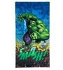 Marvel Avengers & The Hulk Multicolor 350 GSM Cotton Kids Towels (Set Of 2)