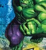 Marvel Avengers & The Hulk Multicolor 350 GSM Cotton Kids Towels (Set Of 2)