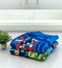 Marvel Avengers Assemble Kids Multicolor 350 GSM Cotton  Towels (Set Of 2)