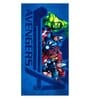 Marvel Avengers Assemble Multicolor 350 GSM Cotton  Kids  Towels (Set Of 2)