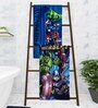 Marvel Avengers Assemble Kids Multicolor 350 GSM Cotton  Towels (Set Of 2)