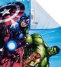 Marvel Avengers Assemble Multicolor 350 GSM Cotton  Kids  Towels (Set Of 2)