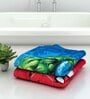 Marvel Spiderman & The Hulk Multicolor 350 GSM Cotton Kids Towels (Set Of 2)