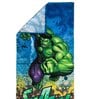 Marvel Spiderman & The Hulk Multicolor 350 GSM Cotton Kids Towels (Set Of 2)