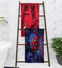 Marvel I Am Amazing Spiderman Red & Blue 350 GSM Cotton Kids Towels (Set Of 2)