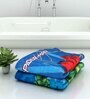Marvel The Hulk & Spiderman Kids 350 GSM Bath Towel (Set of 2)