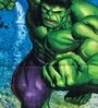 Marvel The Hulk & Spiderman Kids 350 GSM Bath Towel (Set of 2)