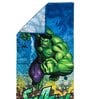 Marvel The Hulk & Spiderman Kids Multicolor 350 GSM Cotton  Towels (Set Of 2)