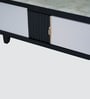 Atlanta American Marble Tv Console Stand In White Finish
