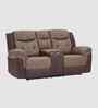 Atlanta Motorised 2 Seater Recliner With Usb Charging Port In Brown Color