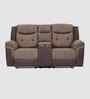Atlanta Motorised 2 Seater Recliner With Usb Charging Port In Brown Color