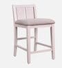 Georgia 2 Seater Dining Set With Storage and USB Port in Light Pink Colour