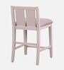 Georgia 2 Seater Dining Set With Storage and USB Port in Light Pink Colour