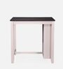 Georgia 2 Seater Dining Set With Storage and USB Port in Light Pink Colour