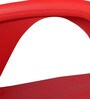 Atlantis Plastic Chair in Red Colour , (Set Of 2)