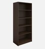Atlas 5 Tier Book Shelf in African oak Finish