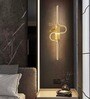 Atlas 600mm Deer Accent Wall Light Gold Body Tri-Color LED Modern Decorative Wall Lamp for Living Room Bedroom