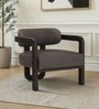 Atlas Accent Chair In Dark Grey Colour
