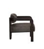 Atlas Accent Chair In Dark Grey Colour