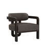 Atlas Accent Chair In Dark Grey Colour