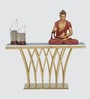 Atlas Console Table In White