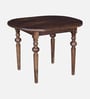 Atlas Sheesham Wood 4 Seater Dining Set In Provincial Teak Finish
