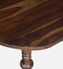 Atlas Sheesham Wood 4 Seater Dining Table In Provincial Teak Finish