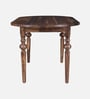 Atlas Sheesham Wood 6 Seater Dining Set In Provincial Teak Finish