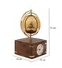 Atlasphere Gold Table Clock